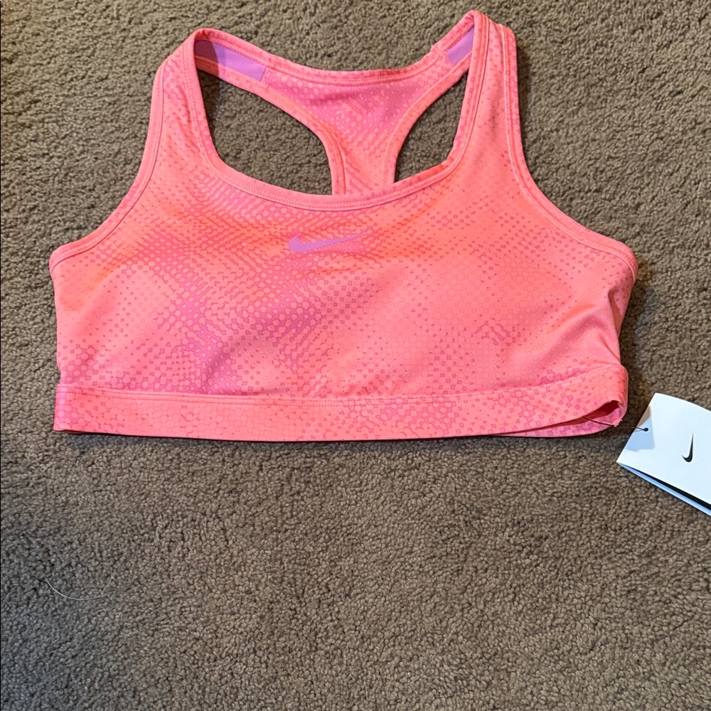 Nike Women's Vibrant Pink Sports Bra